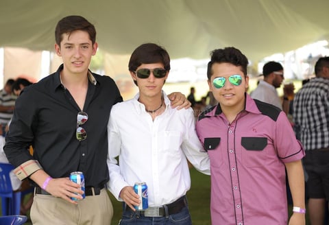Antonio, Daniel y Rubén.