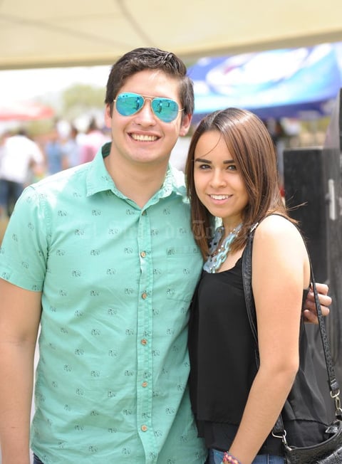 Arnulfo y Andrea.