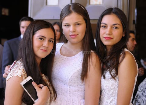 Katia, Paulina y Tatiana.