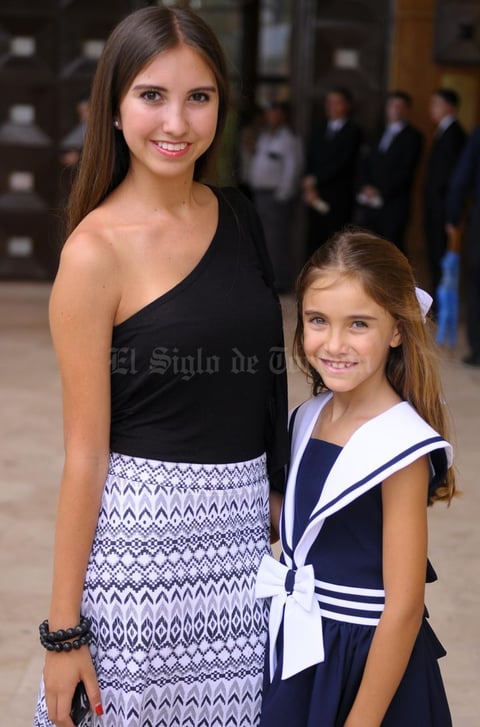 Pily y Sara.