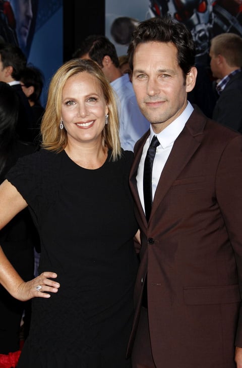 Paul Rudd acudió al estreno junto a su esposa Julie Yaeger.