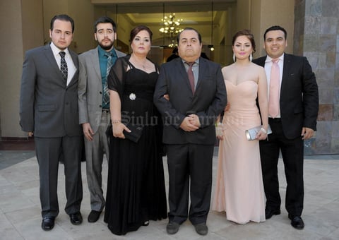 06072015 Edel, Andrés, Myrna, Edel, Myrna y Christian.