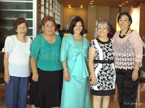 05072015 Paty Rios, Hortensia Márquez, Lolita Escandón, Chacha Cervantes y Socorro Flores.
