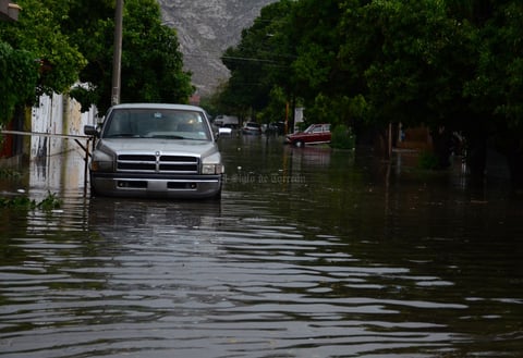 Hasta las 19:00 horas se tenía un registró de 39.8 milímetros de lluvia.