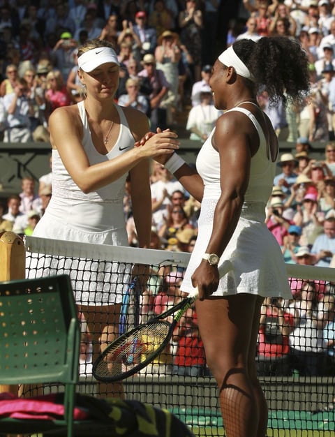 Williams luchará el sábado en la final de Wimbledon con la hispano-venezolana Garbiñe Muguruza, por su sexto título en el All England Tennis Club de Londres.