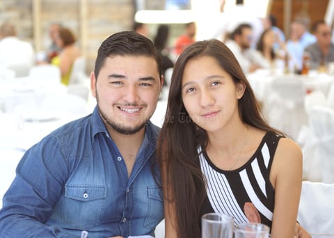 Alfonso y Odette.