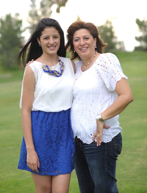 Aracely y Aracely.