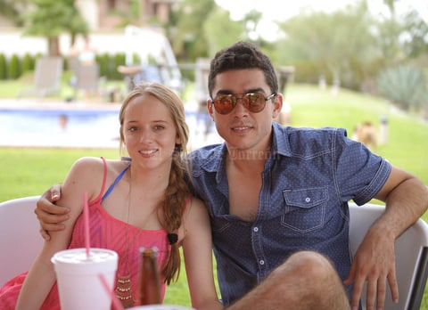 Melissa y Daniel.