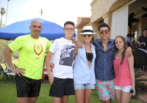 Nacho, Enrique, Nancy, Daniel y Melissa.