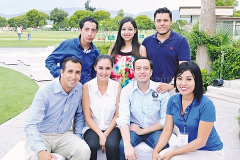10072015 GRATA CONVIVENCIA.  Meny Anguiano, Bere Balderas, Esteban Lucatero, Antonio Hernández, Isabella Sifuentes, Imanol Lava e Irene Puentes.