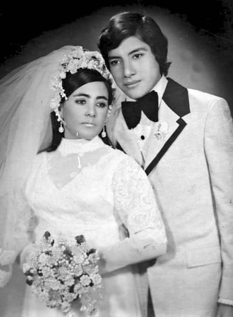 Silvia Haros Moya y Víctor Manuel Galindo Huitrón celebraron en febrero pasado su 40 aniversario de bodas.