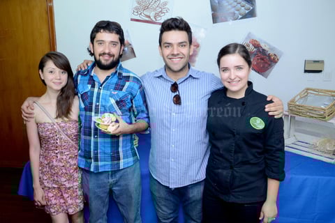 15072015 Gaby, 'Kike', 'Poyo' y Silvia.