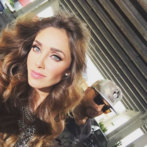 Anahí compartió también los detalles de la grabación del video.