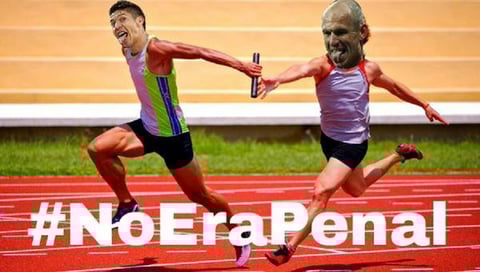 Oribe toma la estafeta de 'clavados'.