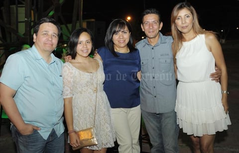20072015 Francois, Lupita, Emelie, Justine, Mary, Leticia y Emmanuel.