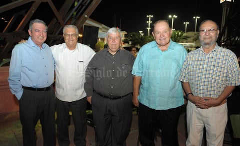 20072015 Carlos Rosales, Salvador Fernández, Alain Collier, Christian Collier y Alejandro Nahul.