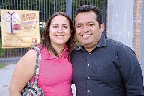 20072015 EN EL BEIS.  Angélica y Marco.