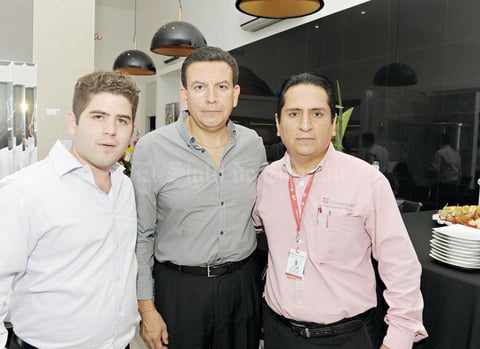 19072015 David Gutiérrez, Gabriel Grijalva y José Luis Garay.