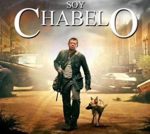 Usuarios han comparado a Chabelo con el personaje de la película Soy leyenda, protagonizada por Will Smith.