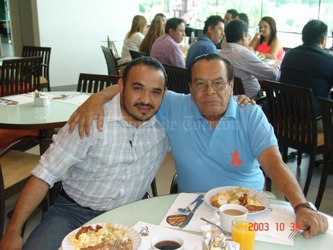 23072015 DE VISITA EN LA REGIÓN.  Blas Tirado y José Alfredo Quintero.