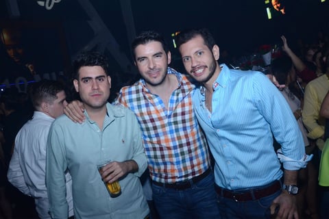 Entre amigos.