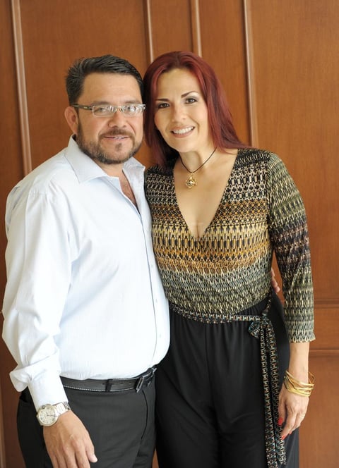 Eduardo Alcázar y Ana Laura Pérez de Alcázar.