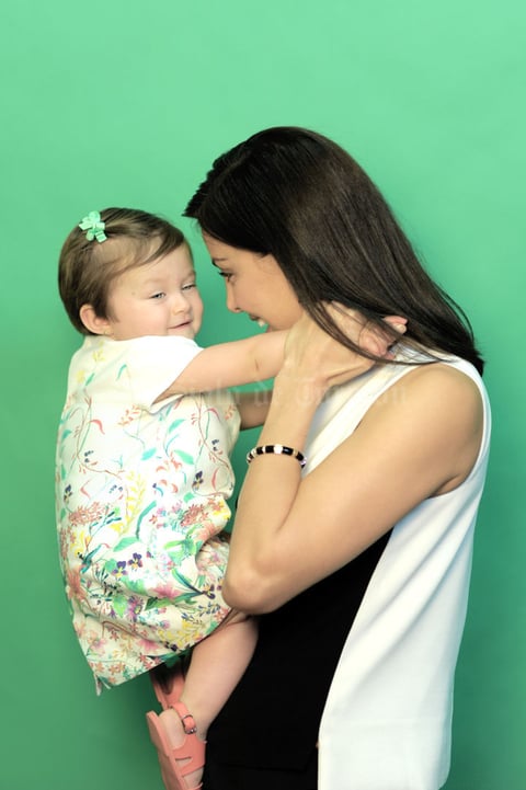 Sandra Destenave con Luciana 3.