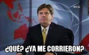 Demasiado tarde.