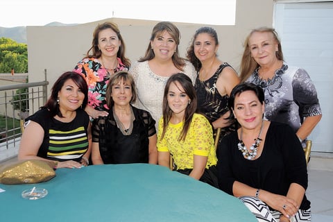 26072015 ENTRE AMIGAS.  Gaby, Charo, Paty, Edith, Denisse, Esperanza, Adela y Cristy.
