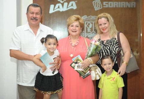 26072015 RECITAL DE DANZA.  Rubén, Sandra, Paulina, Miguel y Sandy.