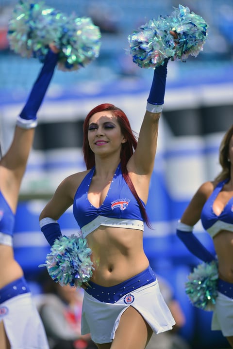 Una más desde el estadio Azul.