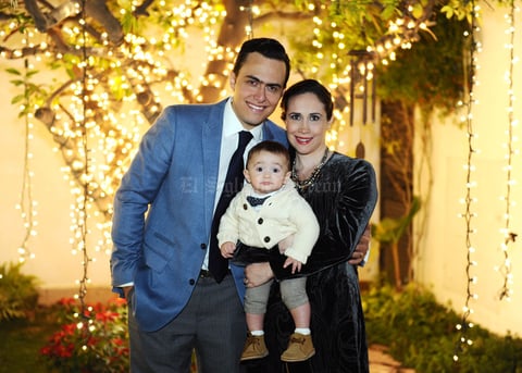 Alberto, Bernardo y Ana Sofía