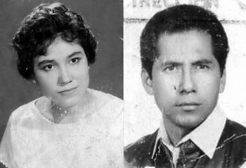 26072015 Eusebio, Ãngeles H., Angelina y Chela Tea en agosto de 1978.