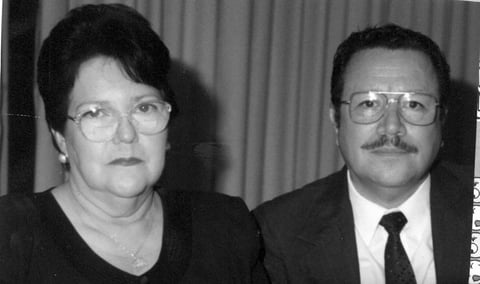 26072015 Esperanza Covarrubias y Luis Carlos TrasfÃ­ en 1999.