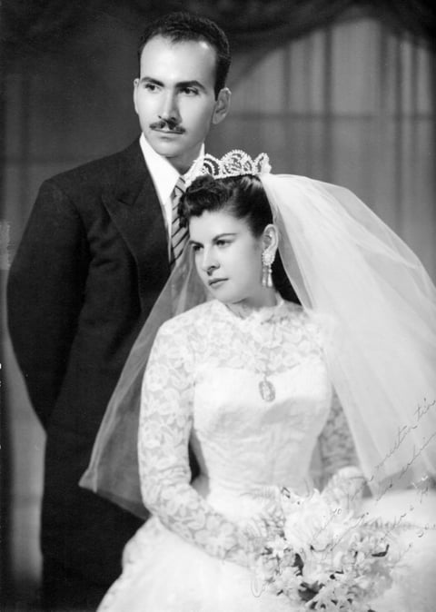 02082015 Leonardo González Morales y Hilda Elva Vázquez Padilla contrajeron
nupcias el 30 de julio de 1955. Actualmente, celebraron su 60 aniversario de bodas.