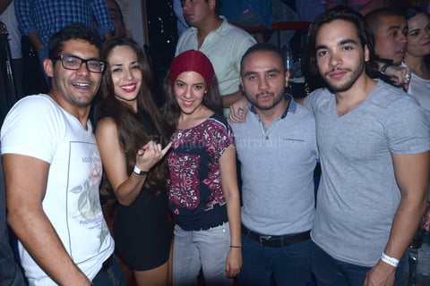 Roberto, Victoria, Mariana, Iván y Manuel