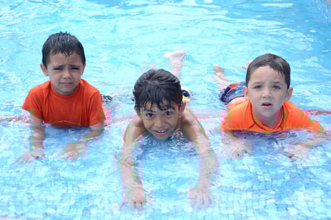 Gael, Andrew y Héctor