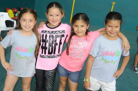 Regina, Bárbara, Ivanna y Jatziri