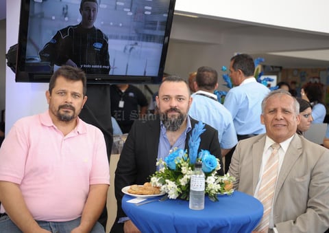 Juan Carlos, Jorge y Fernando