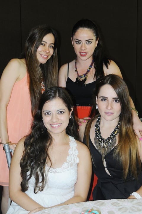 Samantha Carreón, Brenda Enríquez, Alejandra de la Torre y Mariana Villarreal