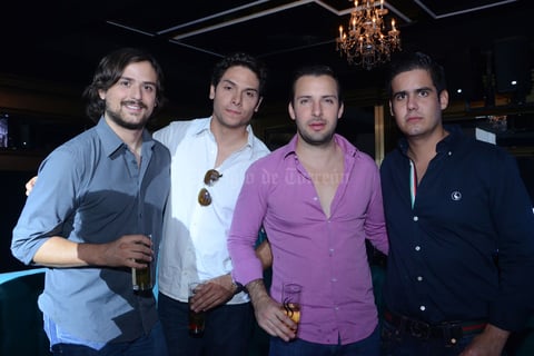 Fernando, Jaime, Mauricio y Camilo