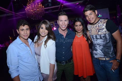 Omar, Viviana, Gael, Andrea y Diego