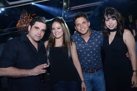 Paulo, Pamela, Roberto y Mayra