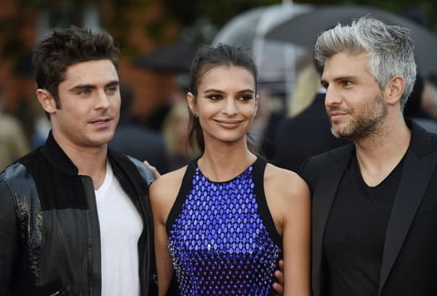 Zac Efron llevó a Londres su nueva película We Are Your Friends.