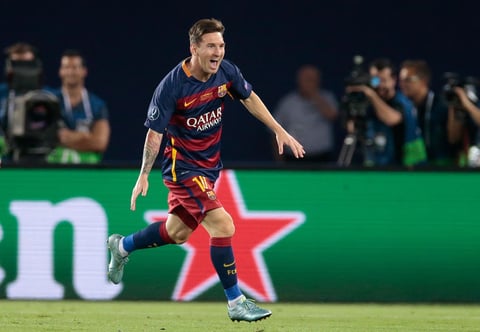 Lionel emparejaba el partido.