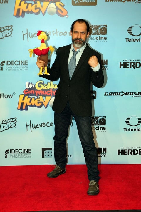 Bruno Bichir dijo que es una fortuna y una locura que una película mexicana tenga un estreno en dos mil salas.