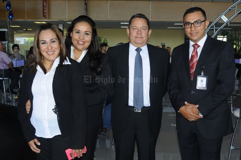 Miriam Ramírez, Gaby Cervantes, Antonio Vázquez y Jorge Yáñez