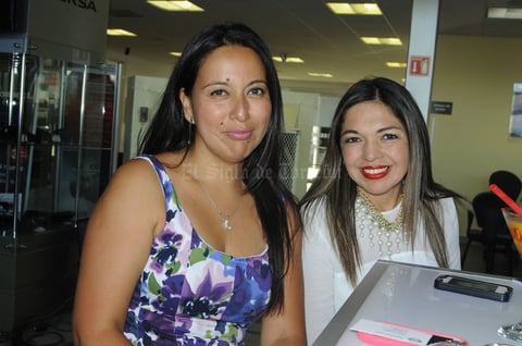 Verónica Huereca y María Saeb