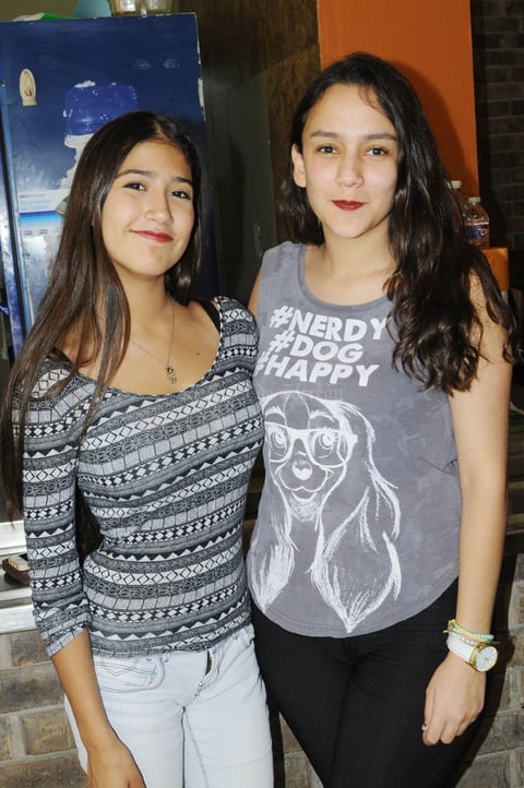 Samantha Pereda y Andrea Campa