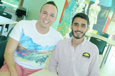 Jesús Salinas y Luis Escalera
